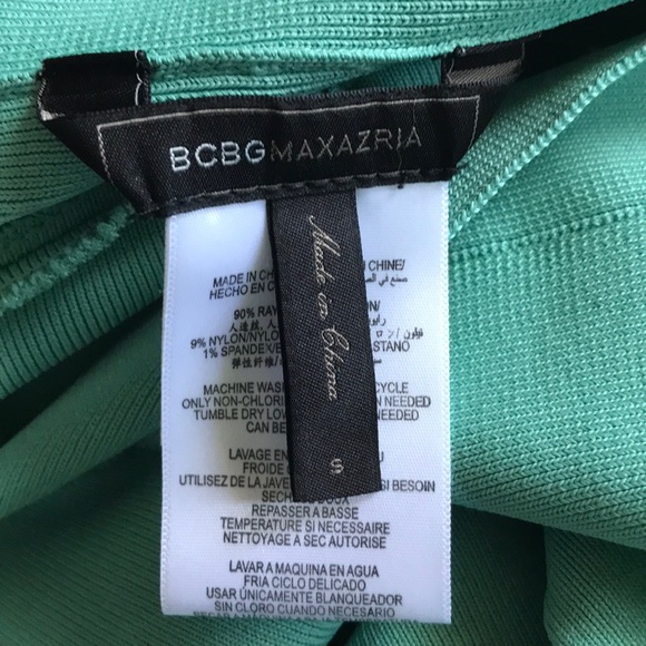 BCBG Maxazria Aqua Bandage Skirt - Picture 3 of 4